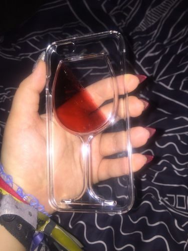 Coque verre de vin pour iPhone photo review