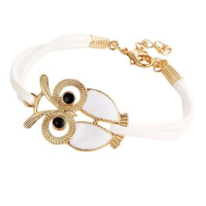 Bracelet hibou Blanc bracelet