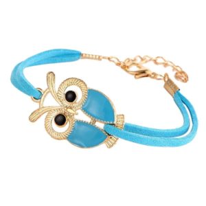 Bracelet hibou Bleu bracelet