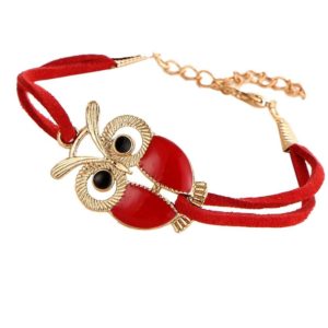 Bracelet hibou Rouge bracelet