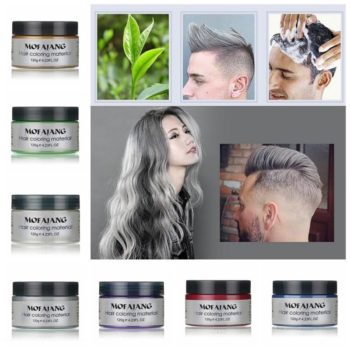 Cire coiffante colorante cire