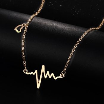 Collier battement de coeur collier