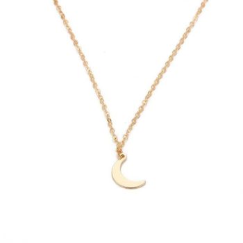 Collier Lune Or collier