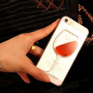 Coque verre de vin pour iPhone coque