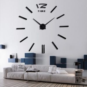 Horloge murale 3D XXL