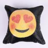 Housse de coussin magique dual-emoji
