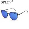 Lunettes Cat Eyes Noir - Bleu lunettes