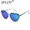 Lunettes Cat Eyes Noir - Bleu/vert lunettes