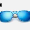 Lunettes de soleil Bambou Bleu lunettes