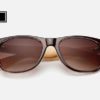 Lunettes de soleil Bambou Brun lunettes