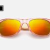 Lunettes de soleil Bambou Rouge lunettes