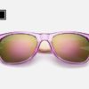 Lunettes de soleil Bambou Violet lunettes