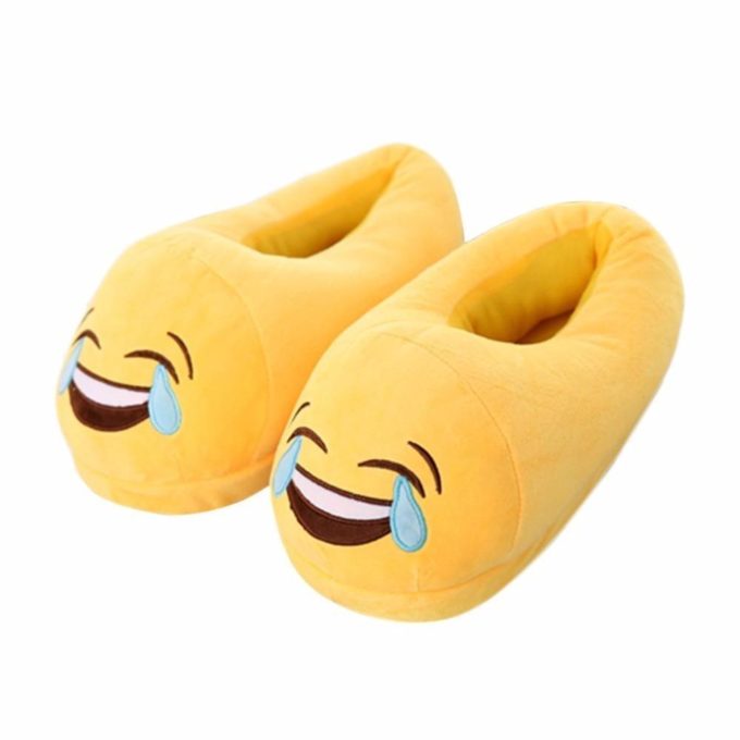 Pantoufles Emoji Rire / 35