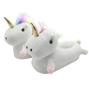 Pantoufles licorne Blanc / 35
