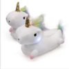 Pantoufles licorne lumineuses Blanc / 37