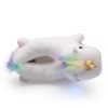 Pantoufles licorne lumineuses