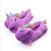 Pantoufles licorne lumineuses Violet / 37