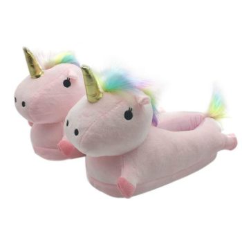 Pantoufles licorne Rose / 37