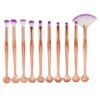 Pinceaux coquillage (x10) Bronze - violet pinceaux