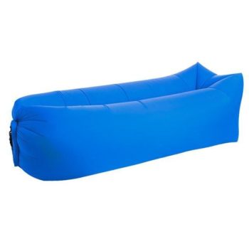 Pouf gonflable Bleu pouf