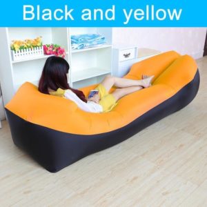 Pouf gonflable Premium Orange pouf