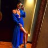 Robe de plage Bleu - Longues manches / Taille unique robe