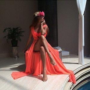 Robe de plage Rouge pastèque - sans manches / Taille unique robe