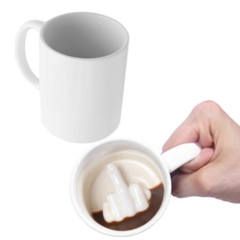 Tasse Middle Finger 3D