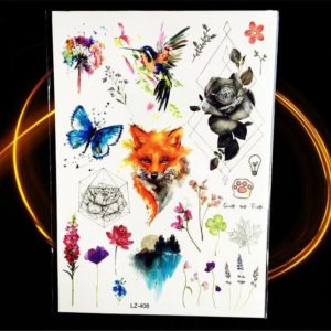 Tatouages Temporaires Géométriques HLZ408 tatouage