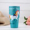 Thermos Licorne 887ml / Vert