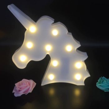 Veilleuse licorne lampe